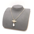 Bee Pendant Necklace in Gold-Tone – Bee Detail main product view