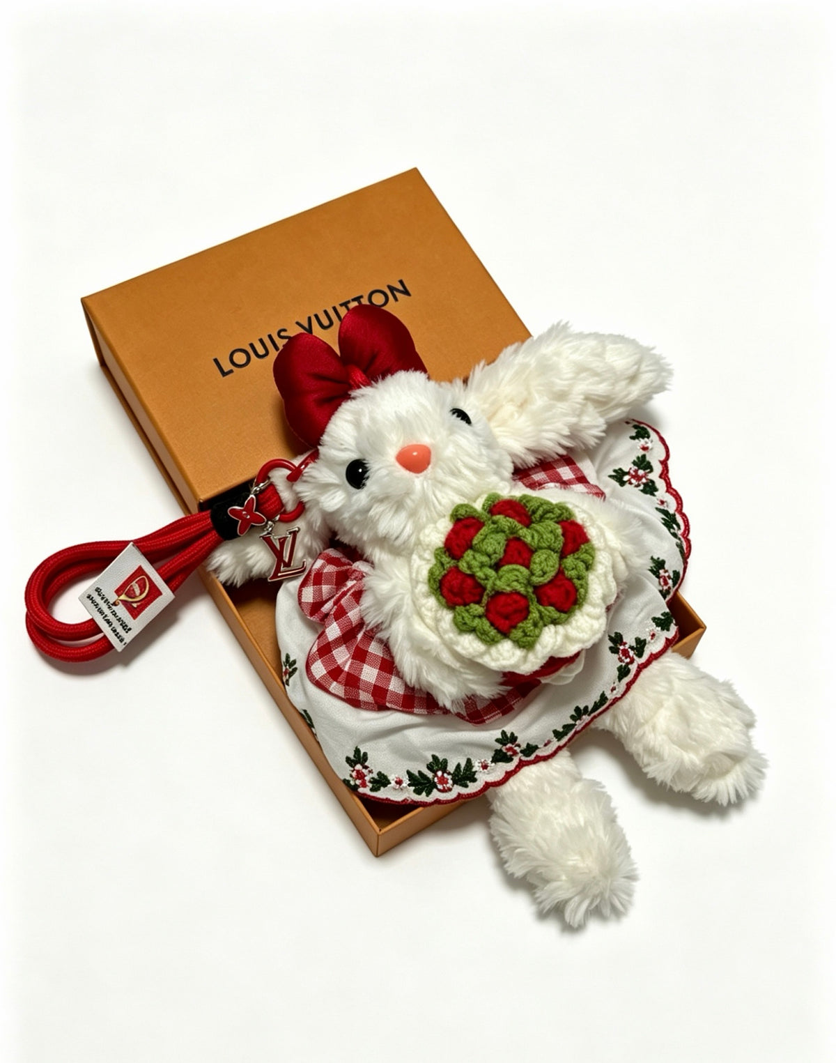Bag Motif Keychain – Bag Detail – Design 028 detail view