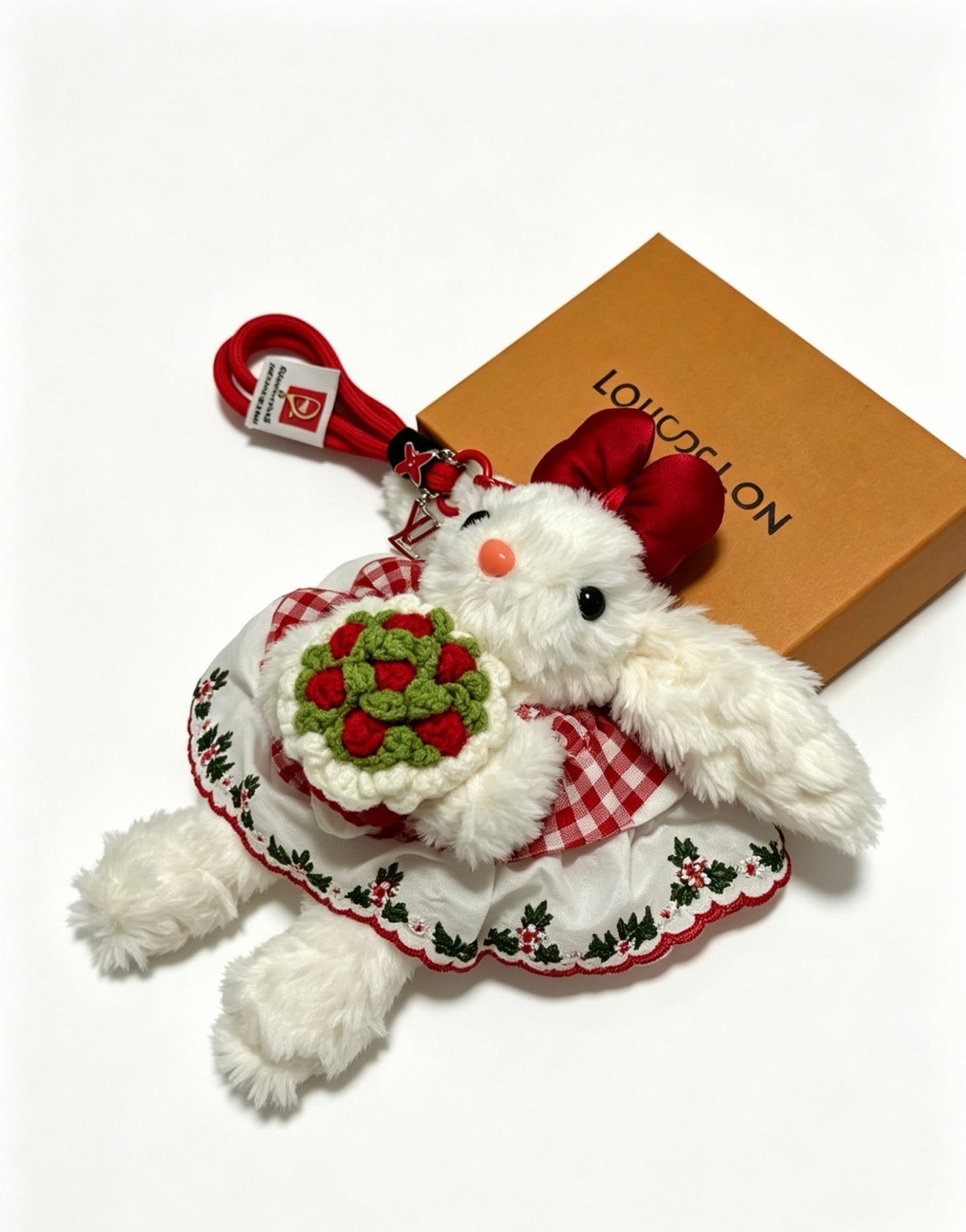 Bag Motif Keychain – Bag Detail – Design 028 front product view