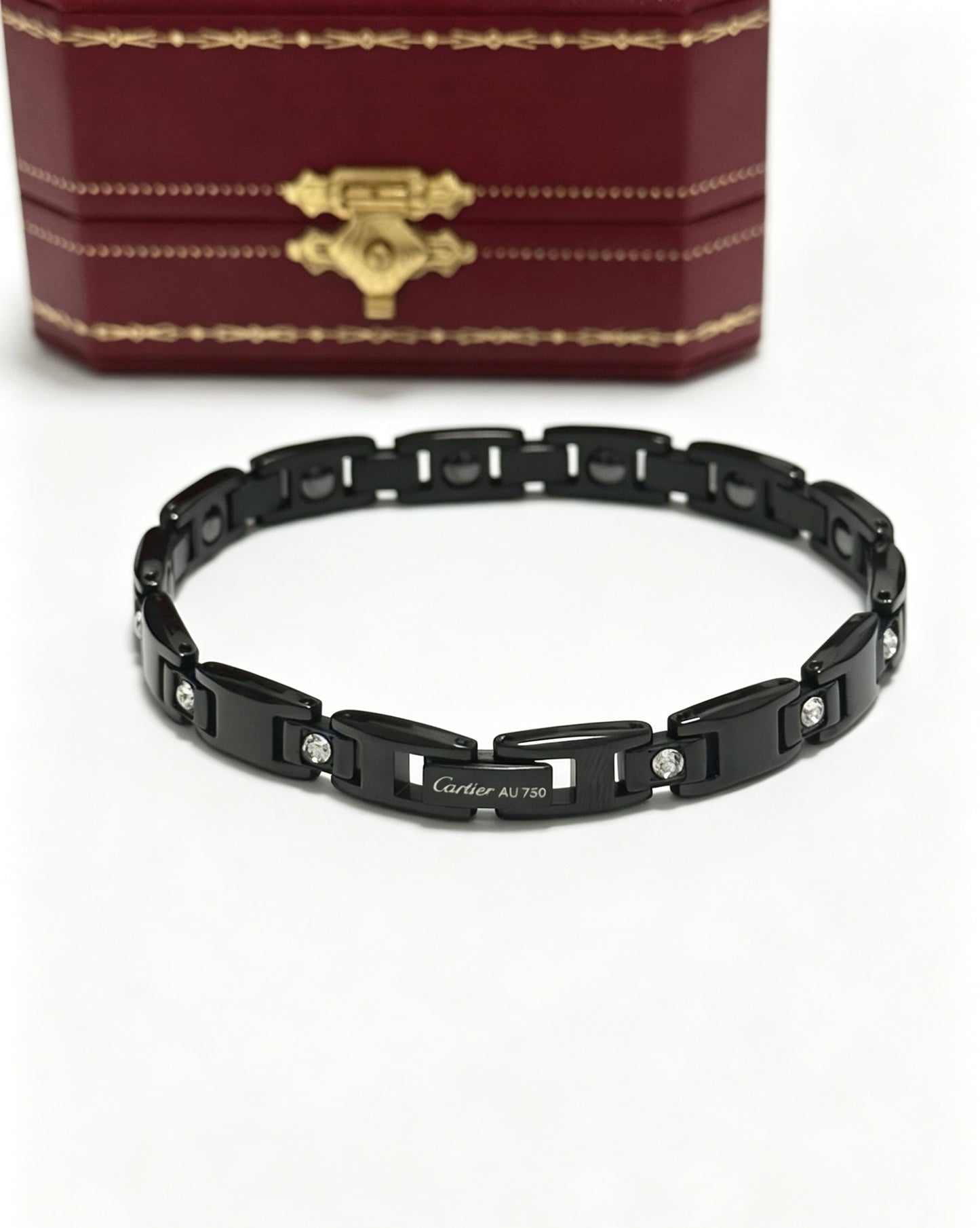 Sculptural Statement Bracelet in Gold-Tone – Design 30 main product view