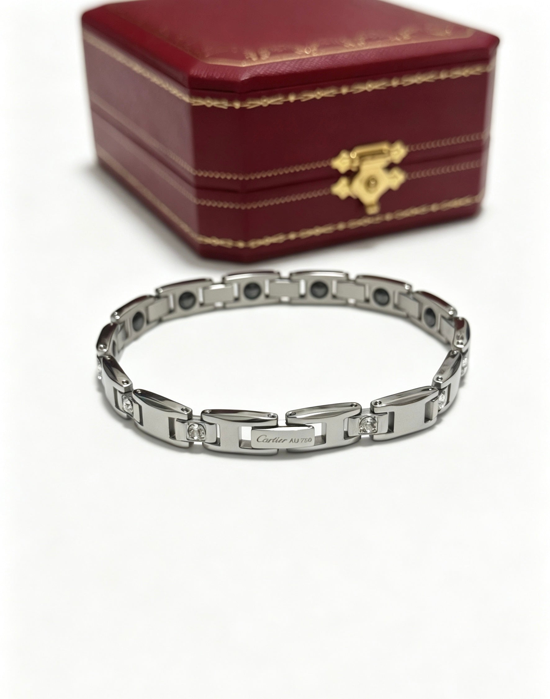 Sculptural Statement Bracelet in Gold-Tone – Design 29 main product view