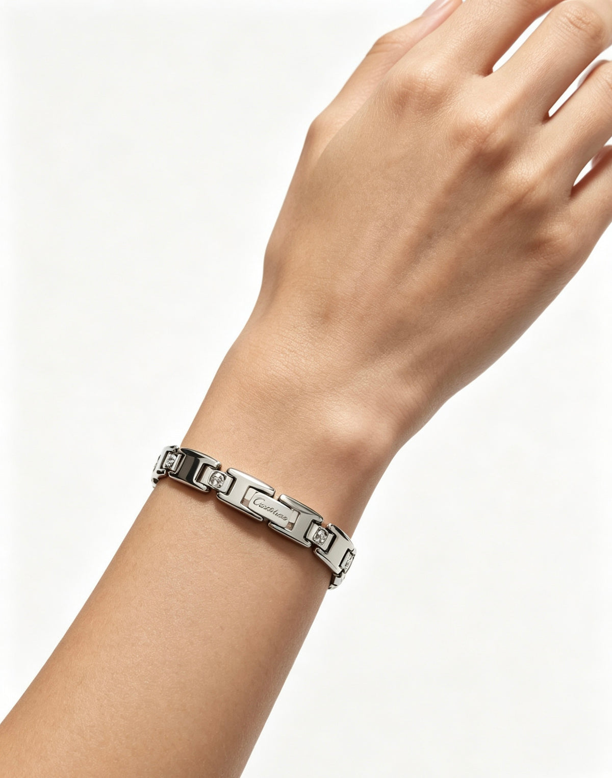 Sculptural Statement Bracelet in Gold-Tone – Design 29 main product view