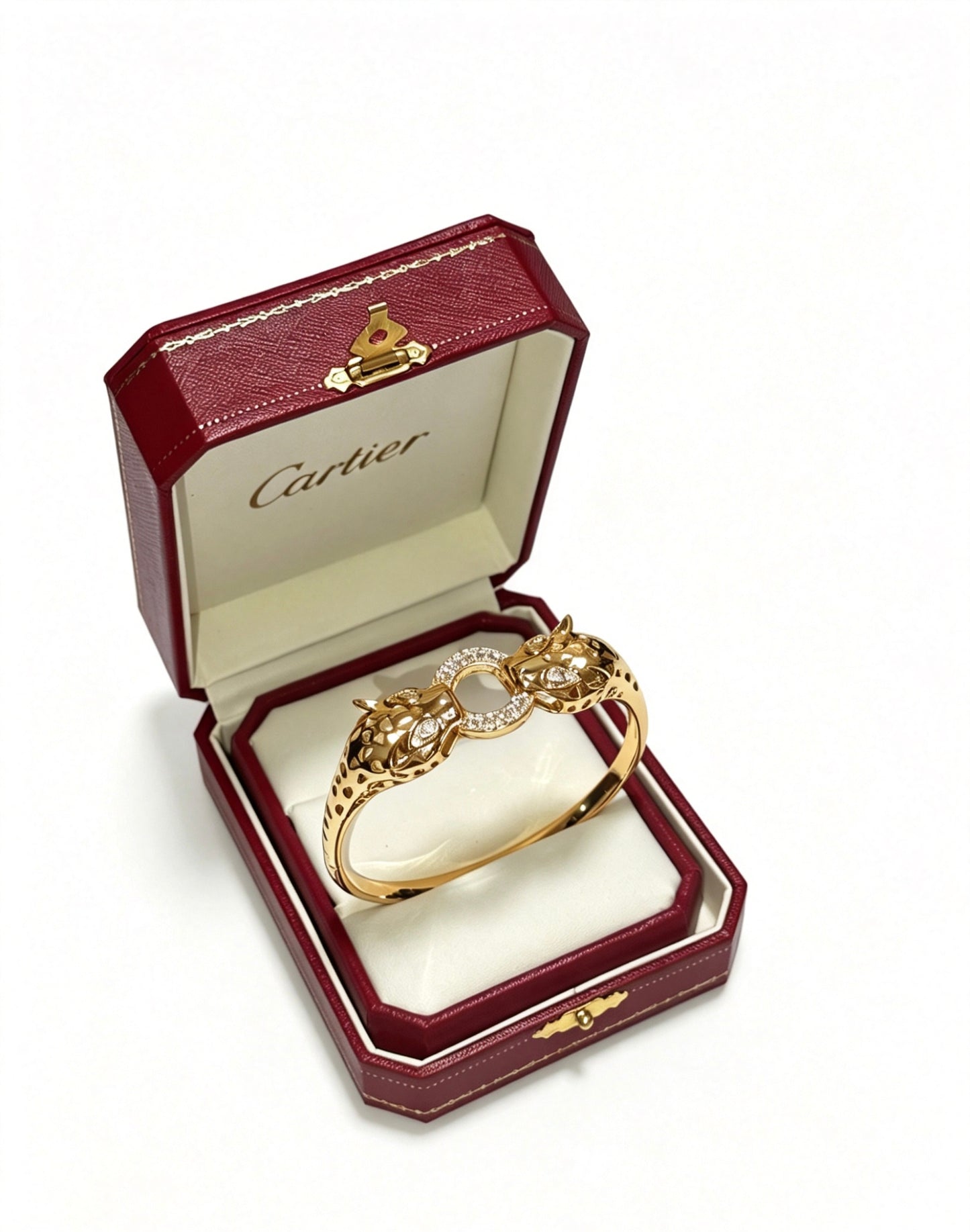 Sculptural Statement Bracelet in Gold-Tone – Design 26 main product view