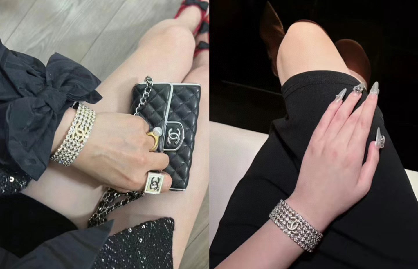 Signature Emblem Bangle in Polished Metal-Tone – Design 012 main product view