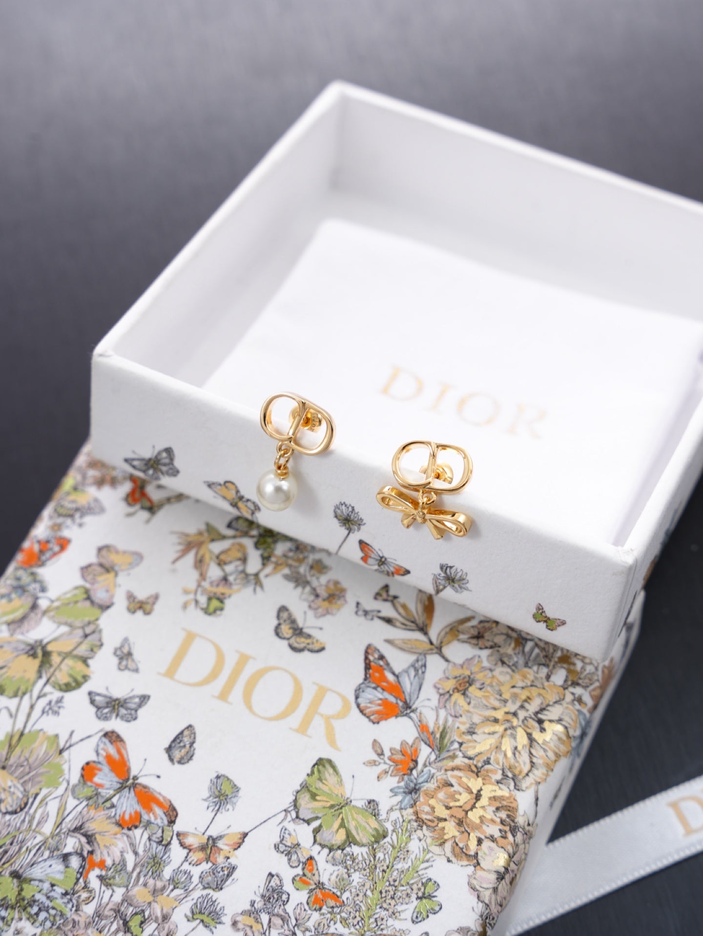 Sculptural Statement Earrings in Polished Metal-Tone with Crystal-Style Accents – Design 001 side detail