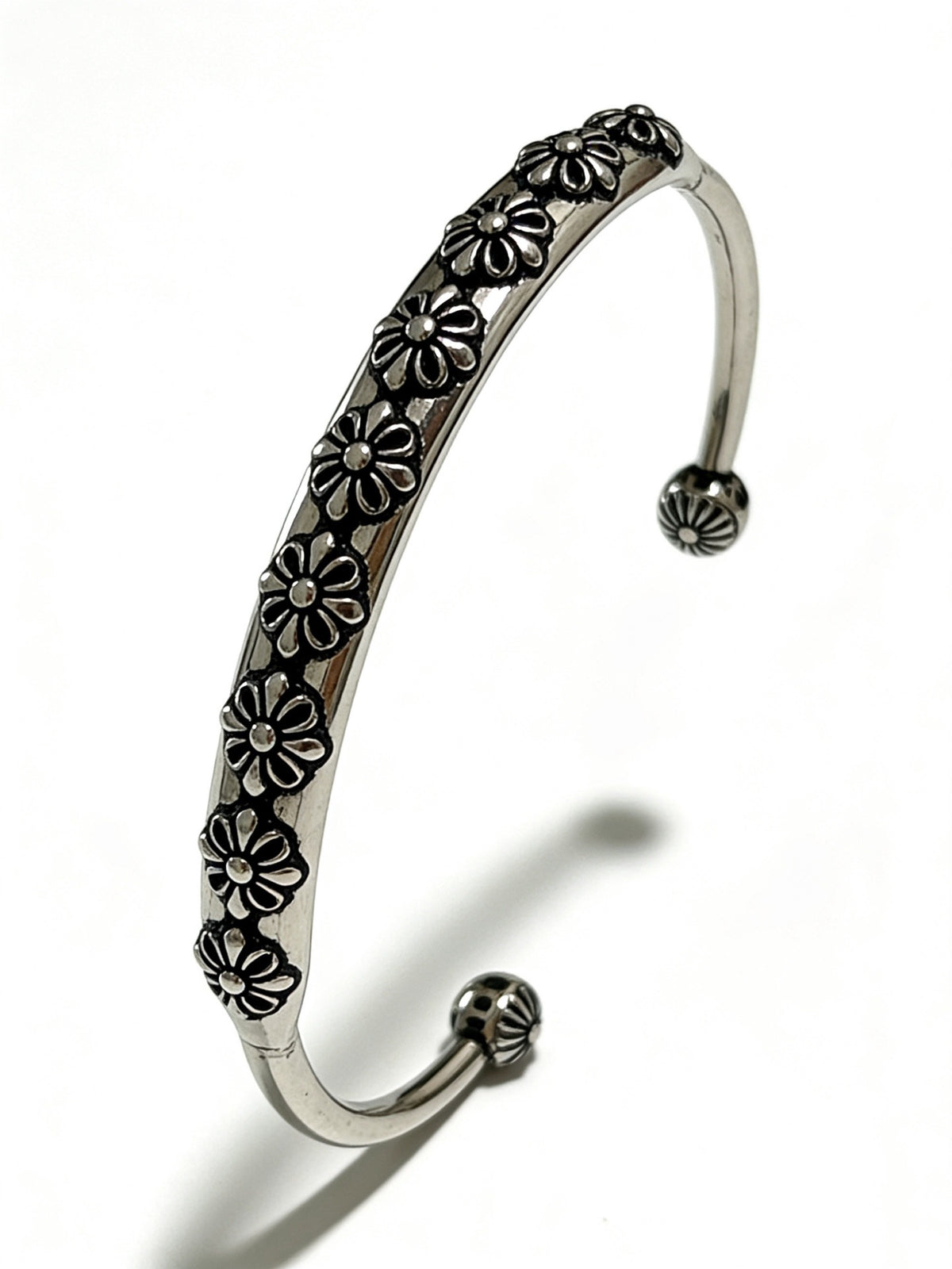 Cross Statement Bracelet in Metal-Tone – Design 05 styled product view