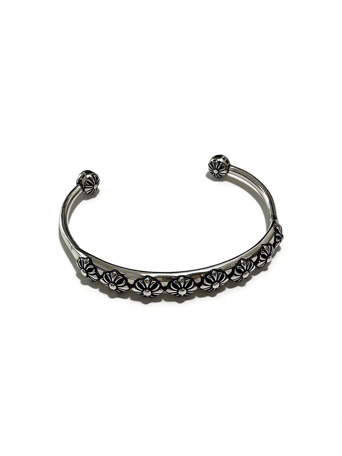 Cross Statement Bracelet in Metal-Tone – Design 05 main product view