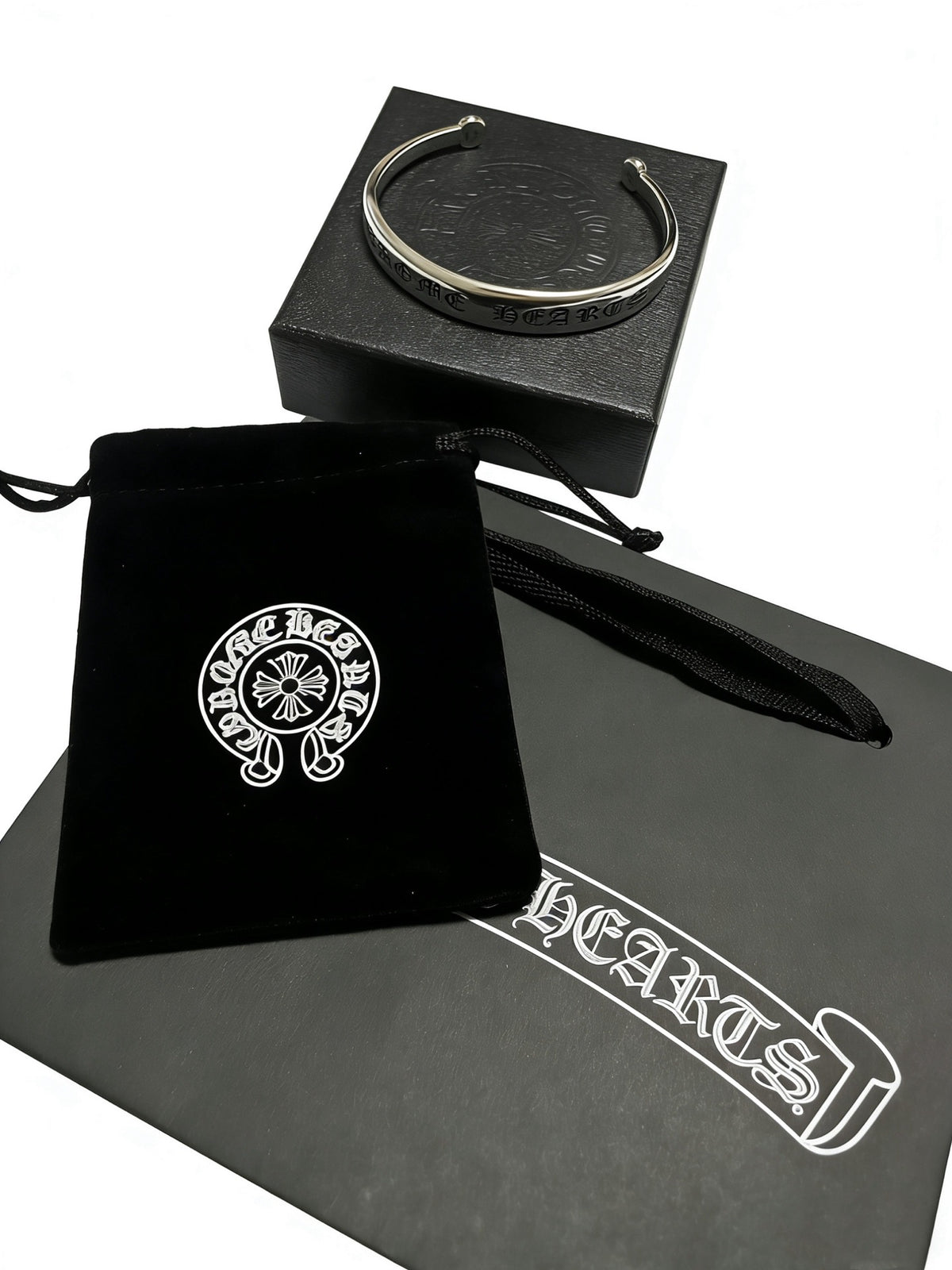 Cross Statement Bracelet in Metal-Tone – Design 07 front product view