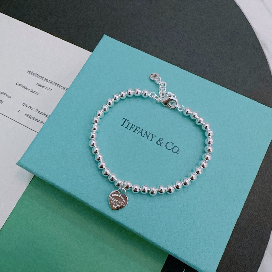 Signature Motif Bracelet in Silver-Tone – Vintage Detail – Design 13 front product view