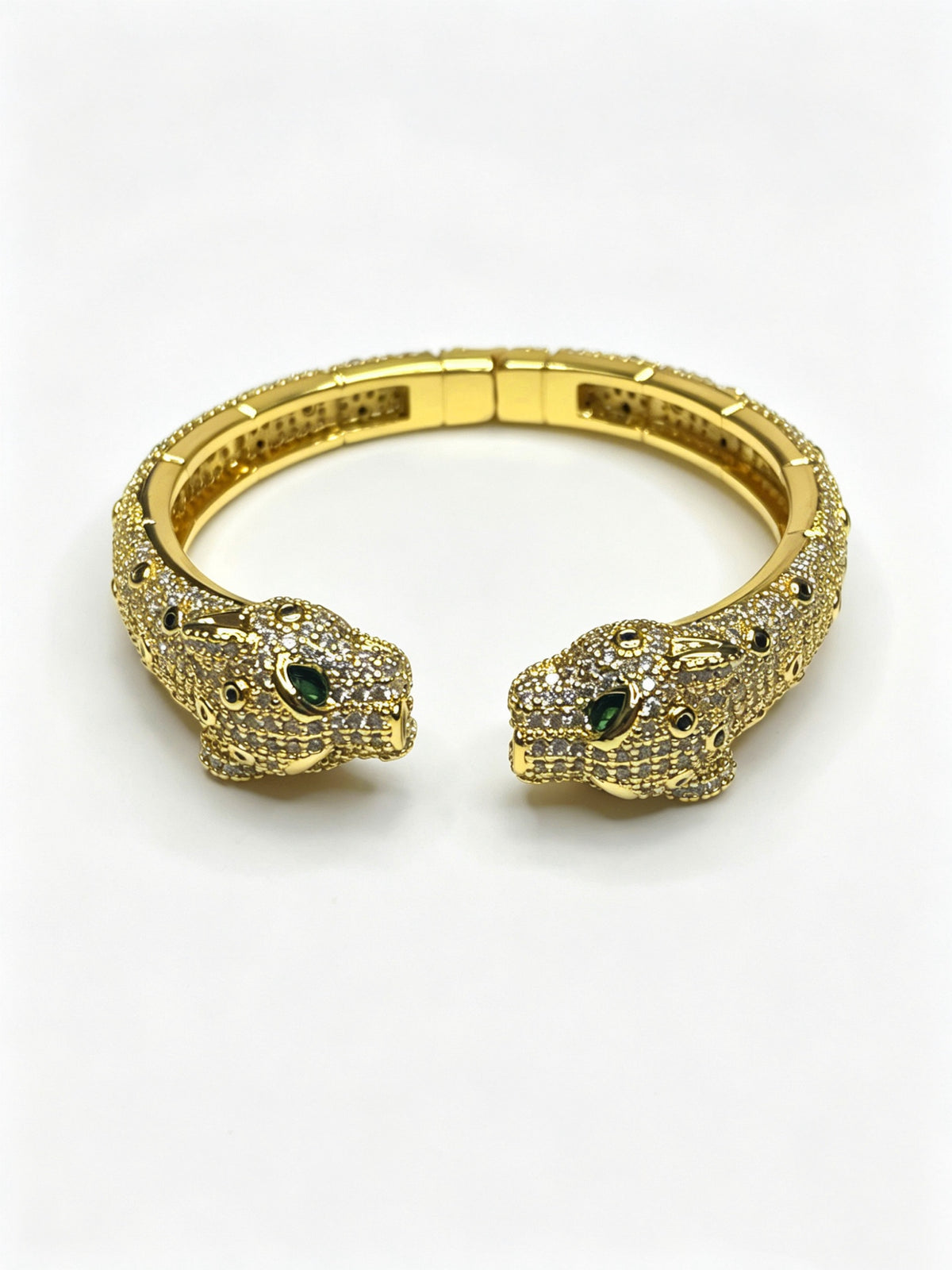 Sculptural Statement Bracelet in Gold-Tone – Design 13 main product view