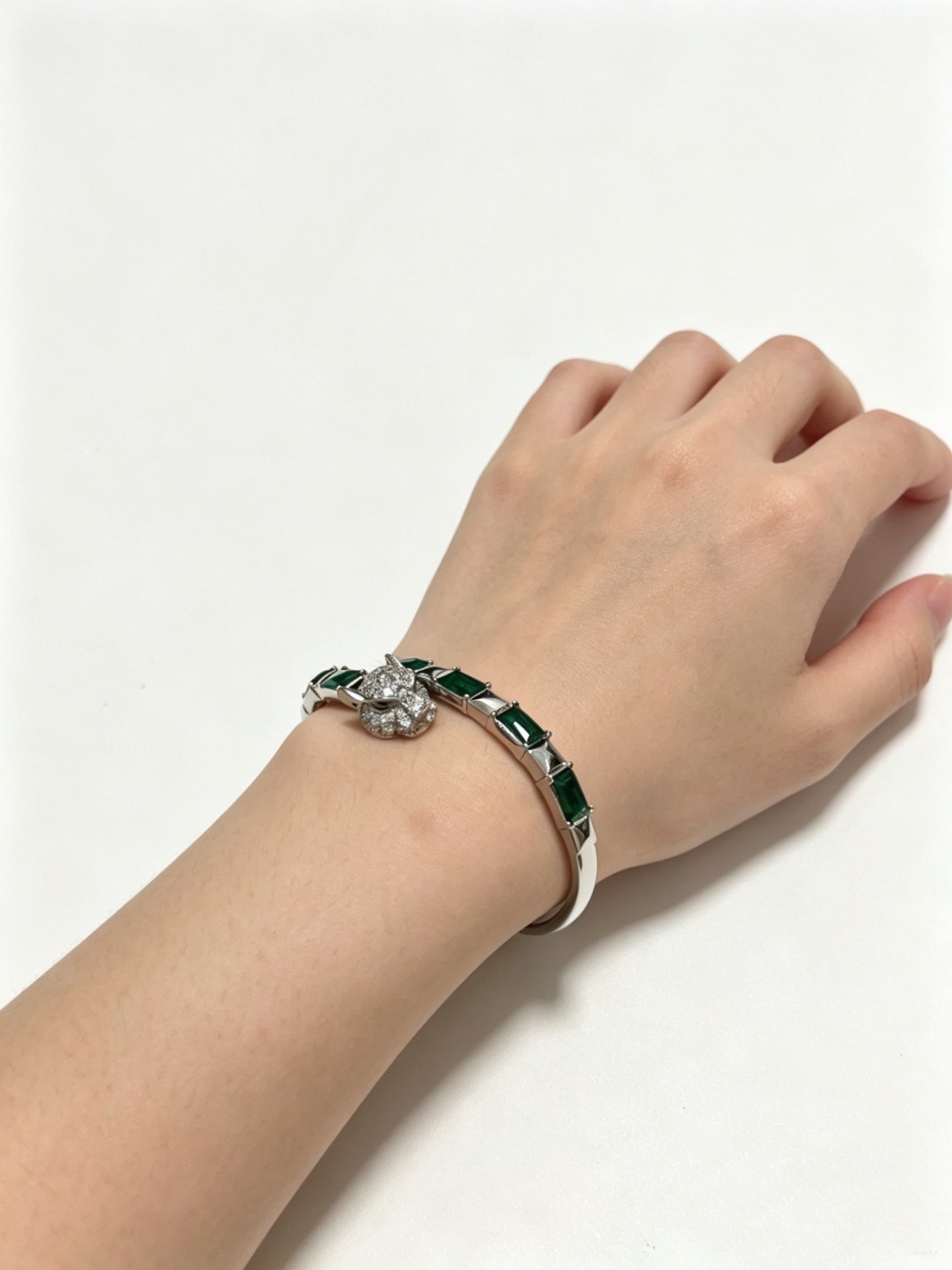 Sculptural Statement Bracelet in Gold-Tone – Design 07 main product view