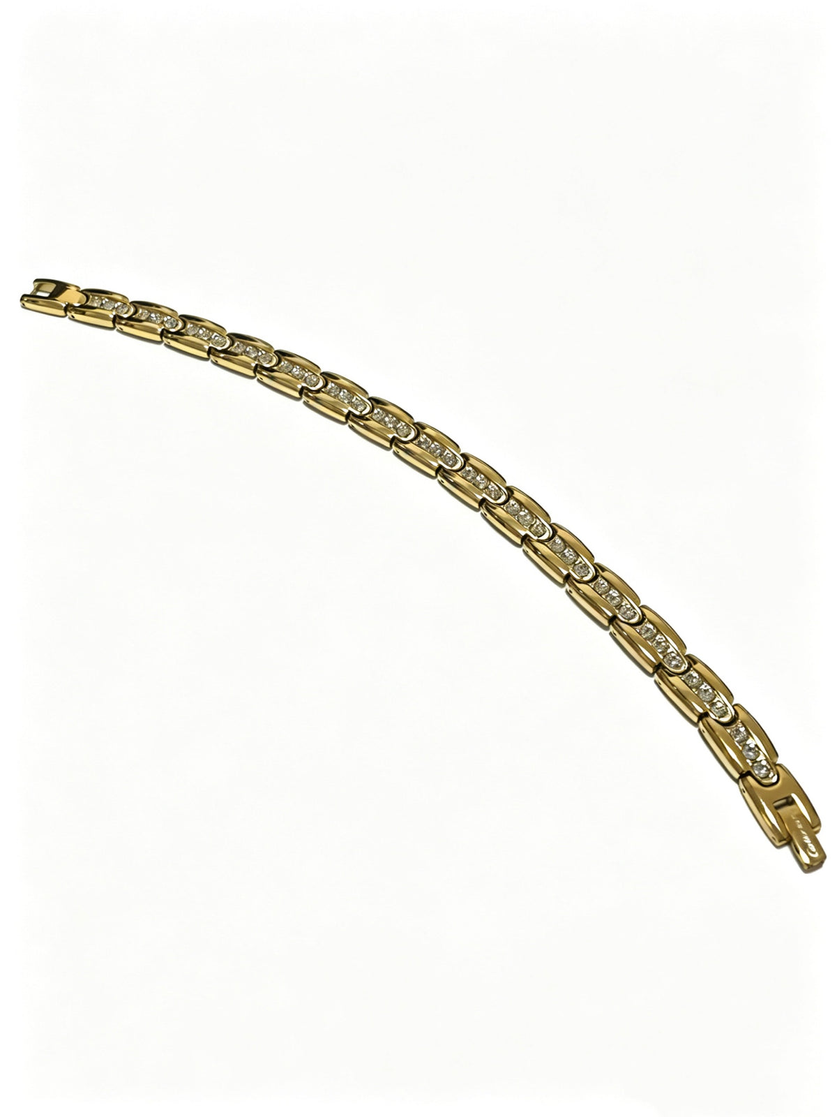 Sculptural Statement Bracelet in Gold-Tone – Design 02 main product view