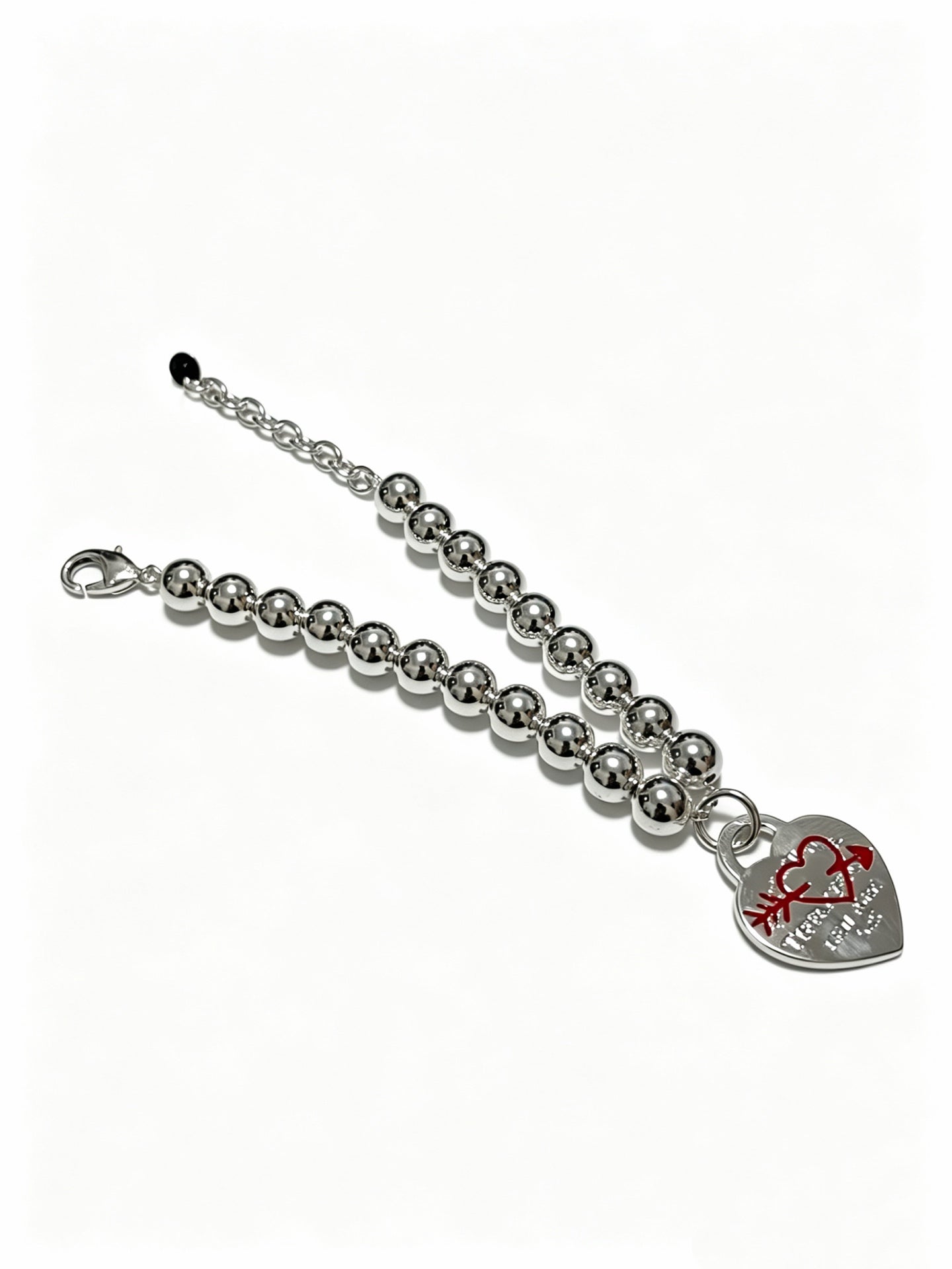 Signature Motif Bracelet in Silver-Tone – Vintage Detail – Design 09 detail view