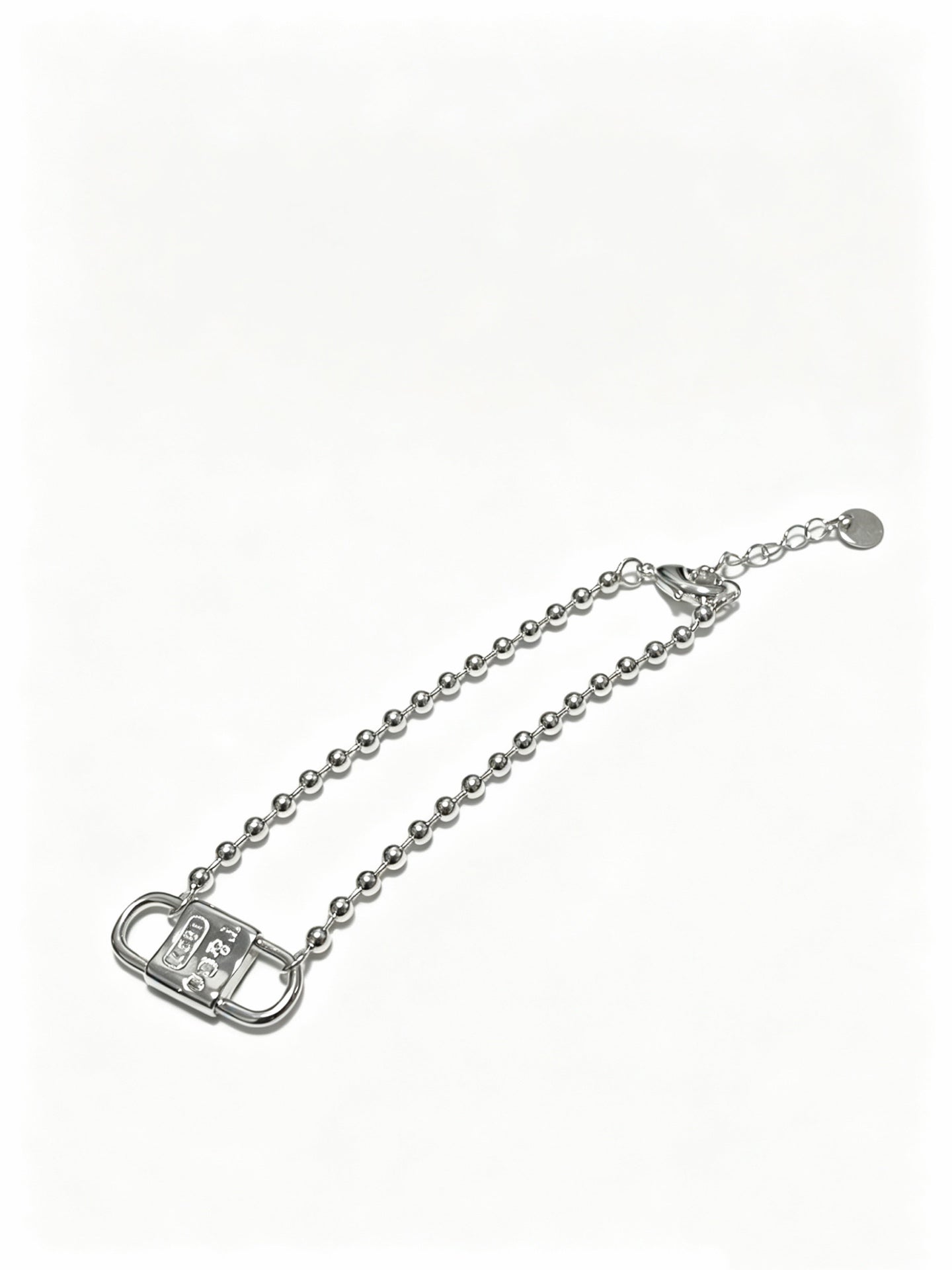 Signature Motif Bracelet in Silver-Tone – Vintage Detail – Design 04 detail view
