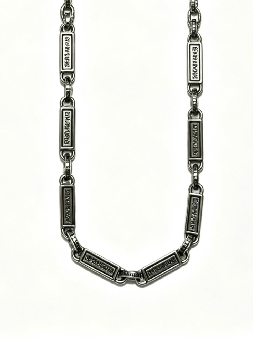 Signature Emblem Bracelet in Polished Metal-Tone – Design 001 close-up detail