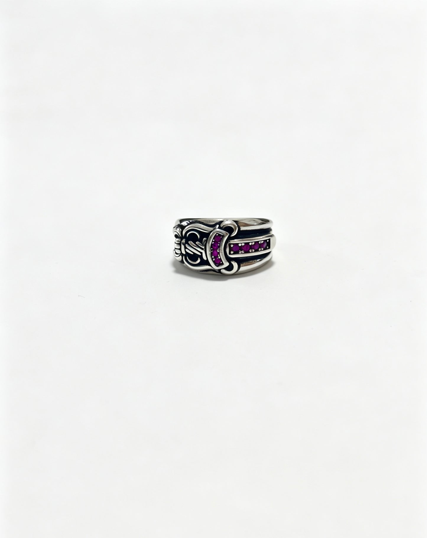 Cross Statement Ring in Metal-Tone – Design 07 main product view