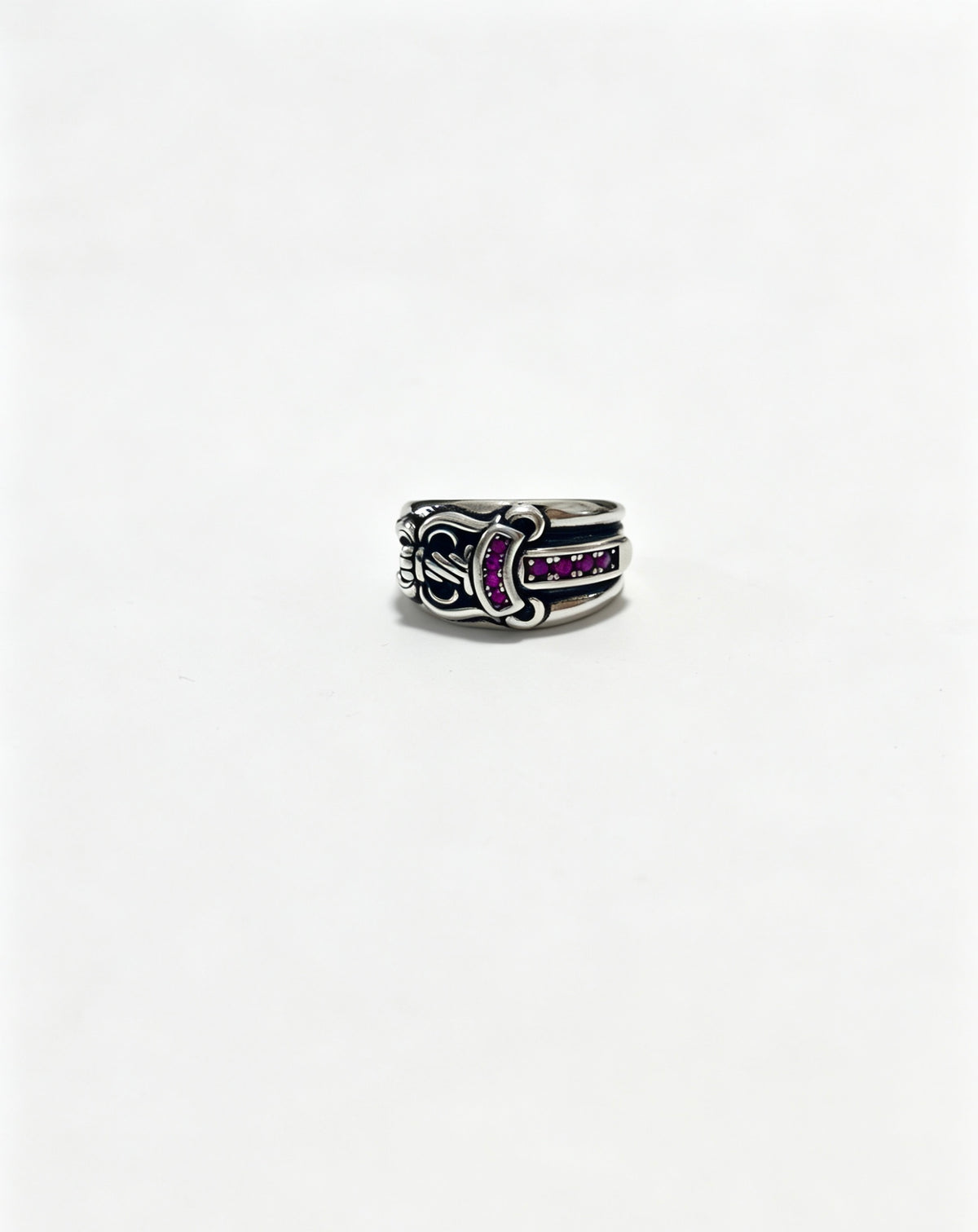 Cross Statement Ring in Metal-Tone – Design 07 main product view