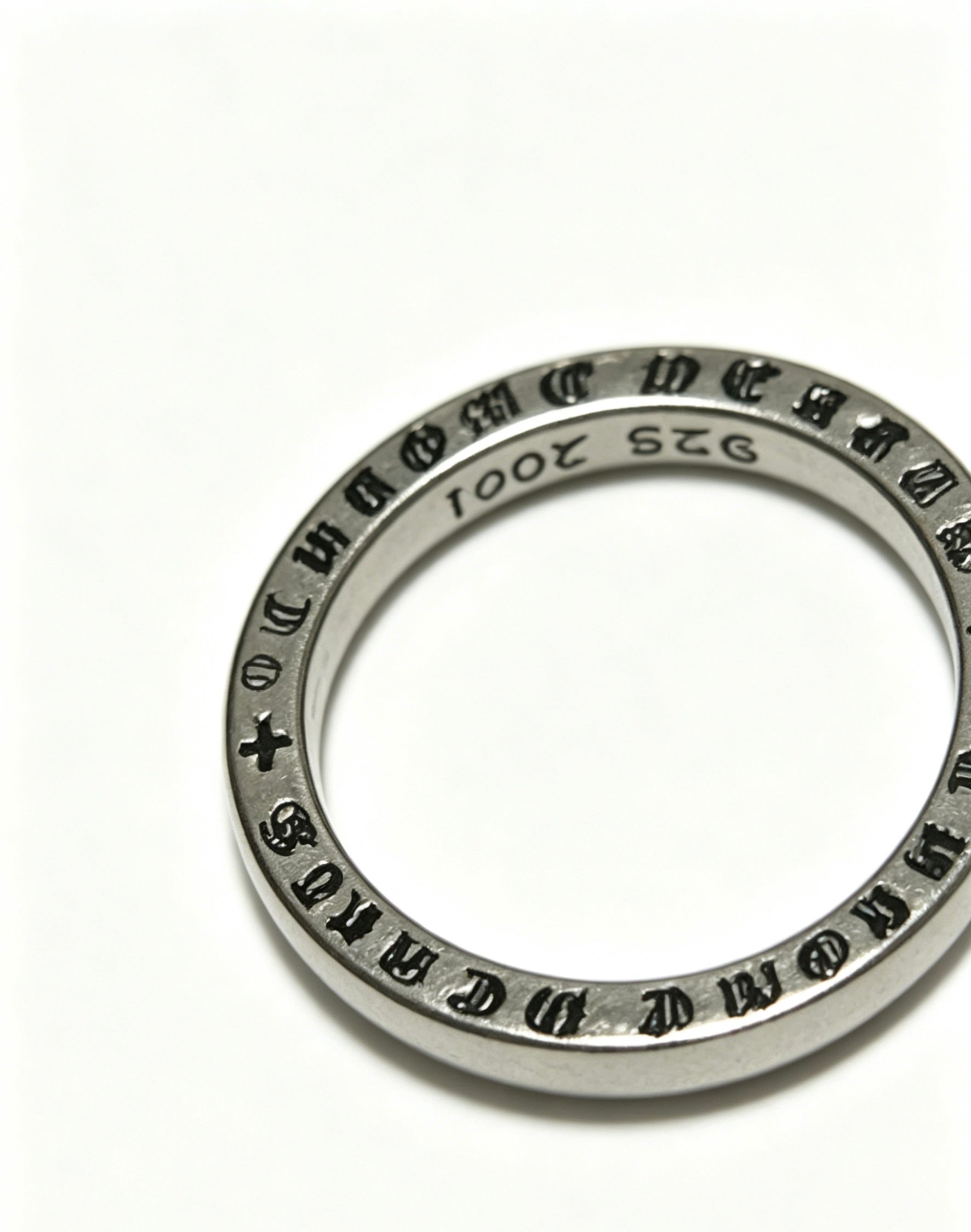 Cross Statement Ring in Metal-Tone – Design 01 close-up detail