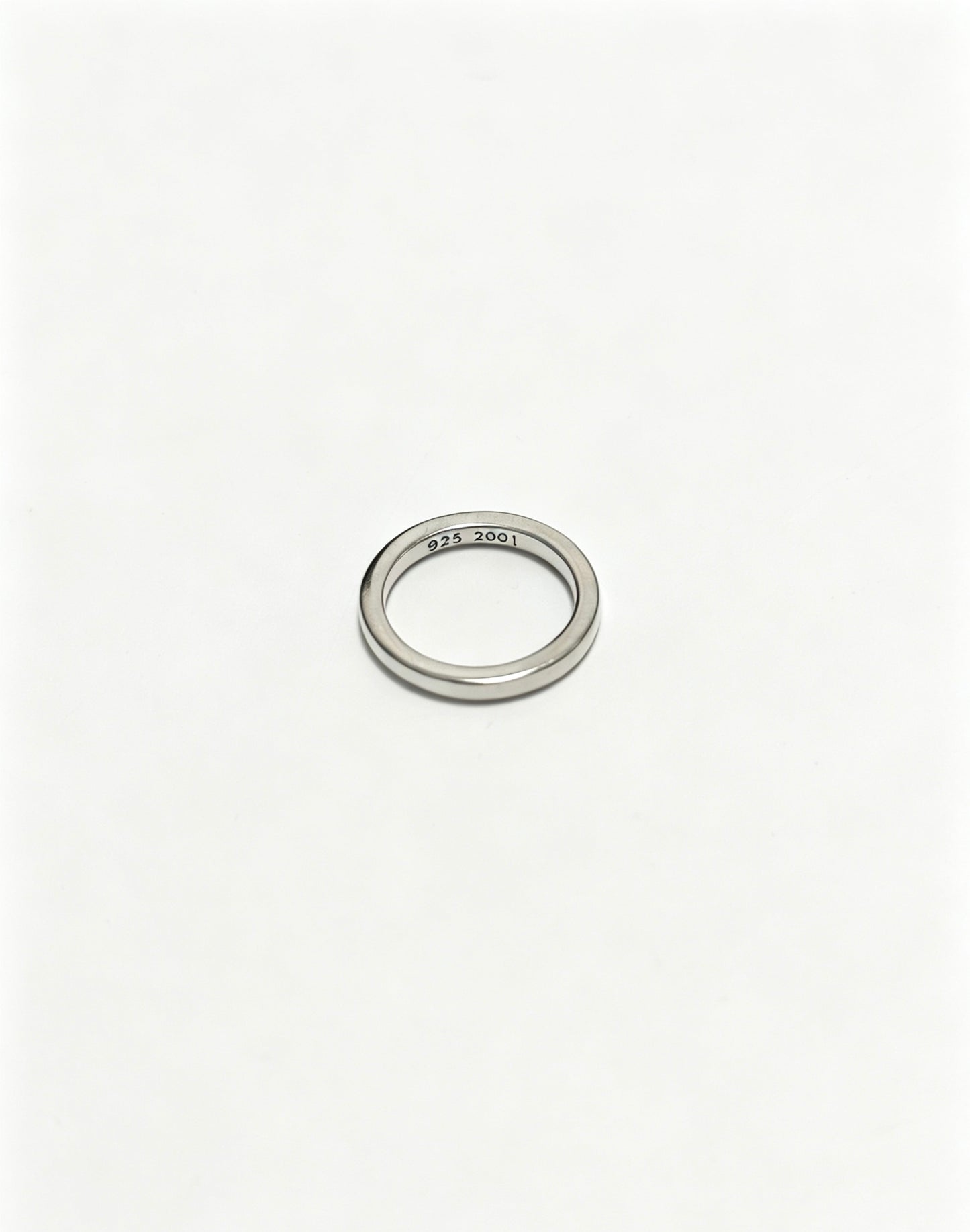 Signature Emblem Statement Ring in Polished Metal-Tone – Design 001 side detail