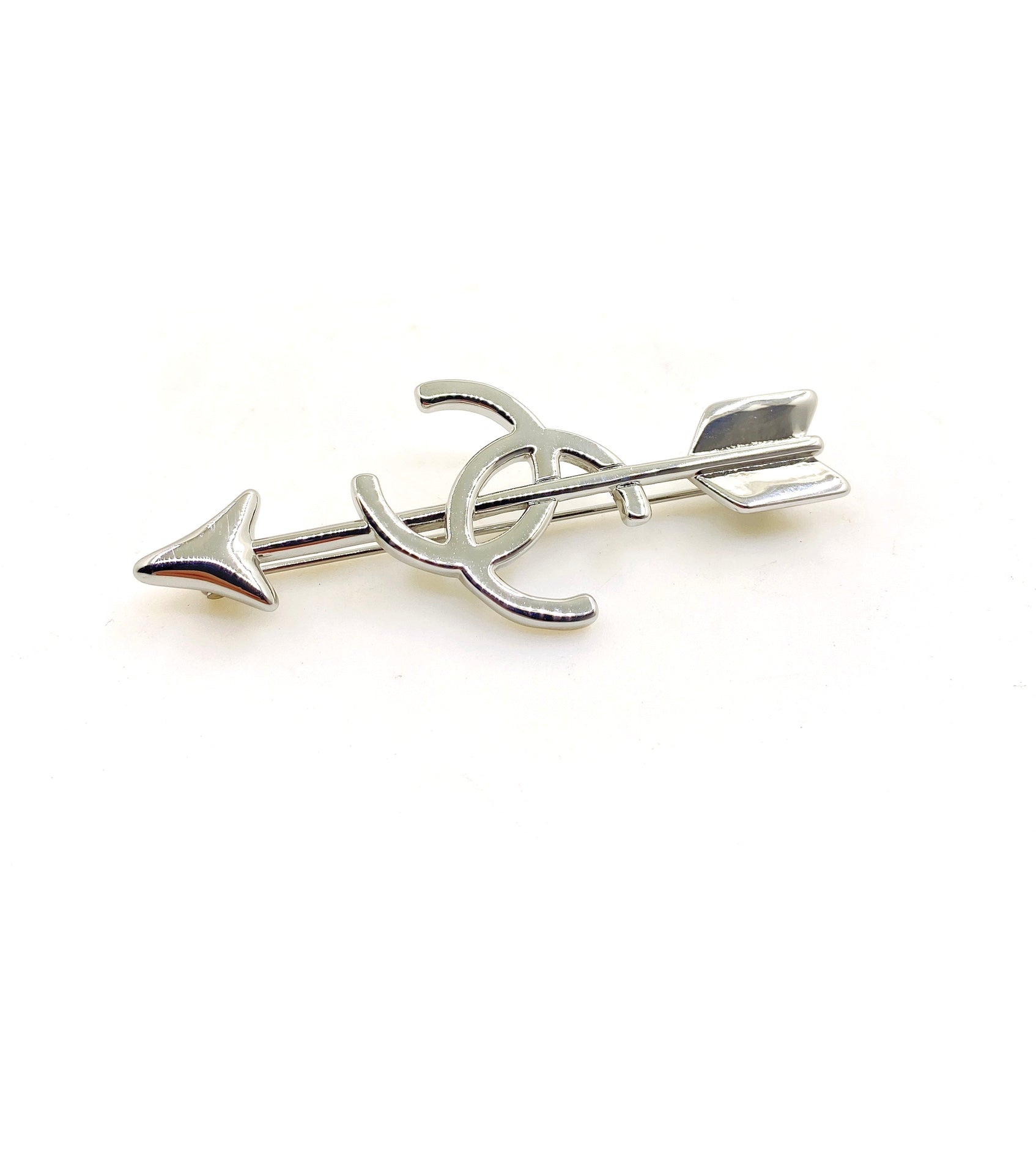 Arrow Brooch in Silver-Tone main product view
