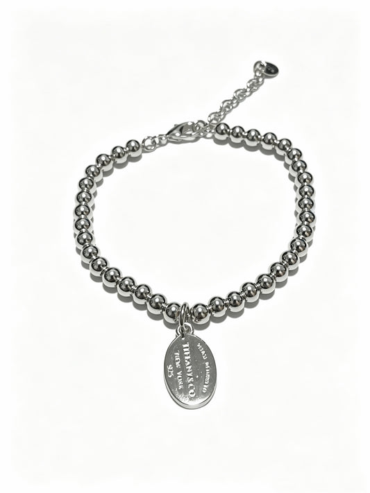 Signature Motif Bracelet in Silver-Tone – Vintage Detail main product view