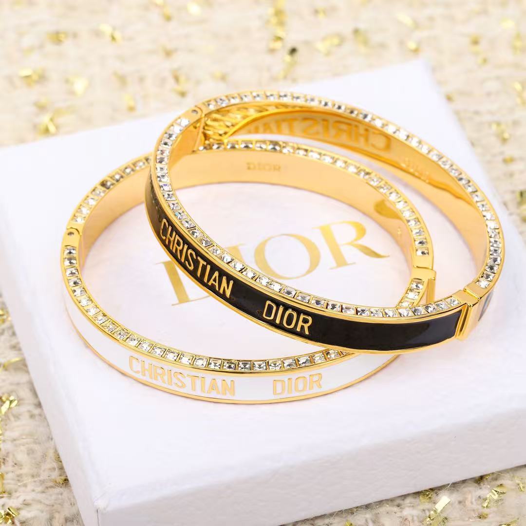 Graphic Letter Motif Statement Bracelet in Silver-Tone – Design 002 styled view