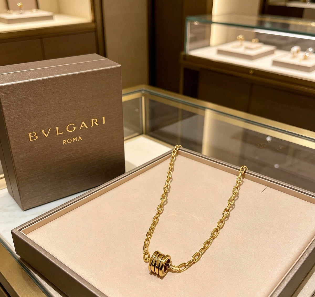 Geometric Emblem Statement Ring in Polished Metal-Tone – Design 001 side detail
