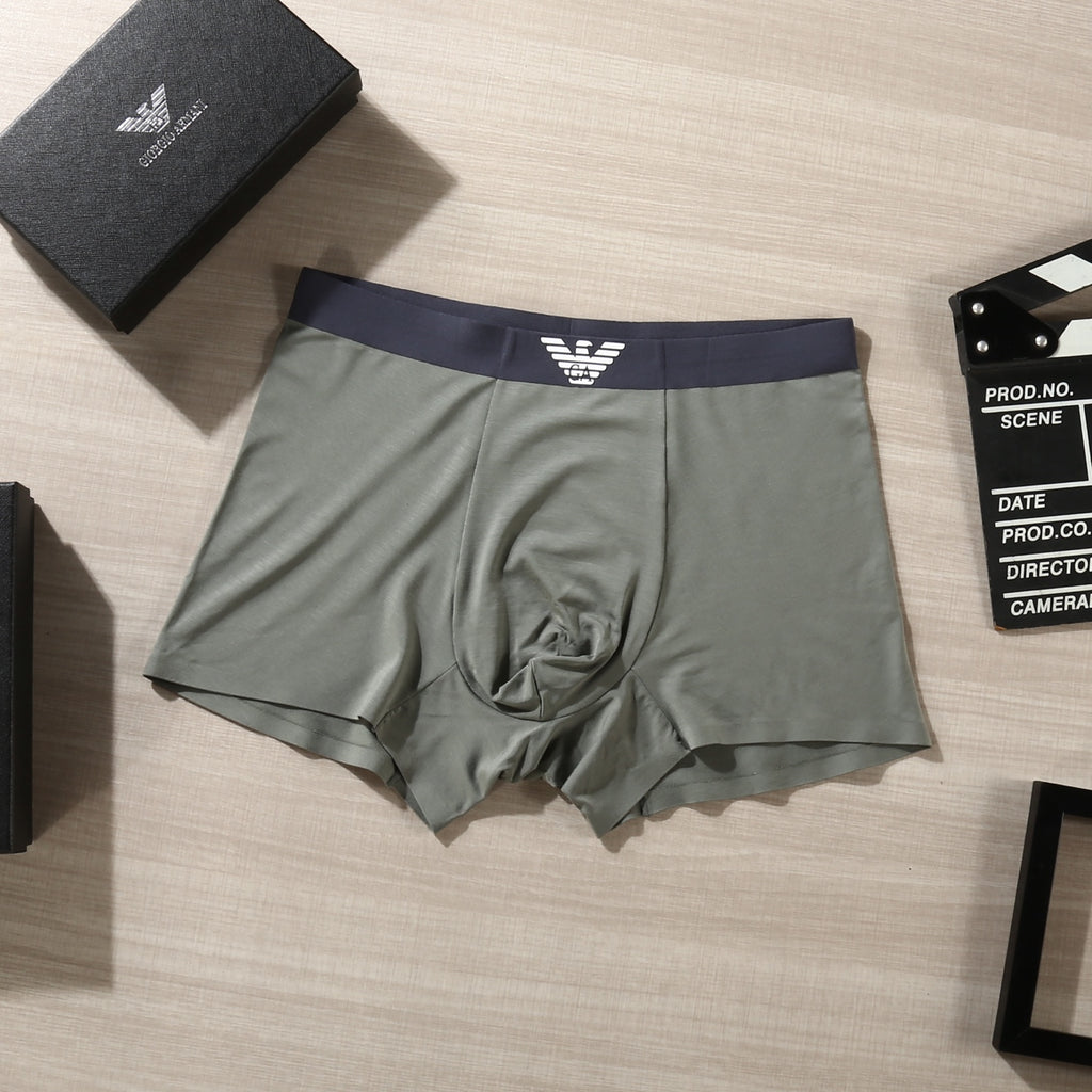 Armani Eagle Details Men's Boxer Briefs - 3-Piece Box