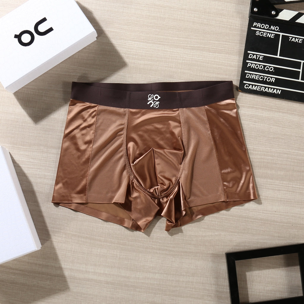 On Contrast Emblem Waistbands Men's Boxer Briefs - 3-Piece Box