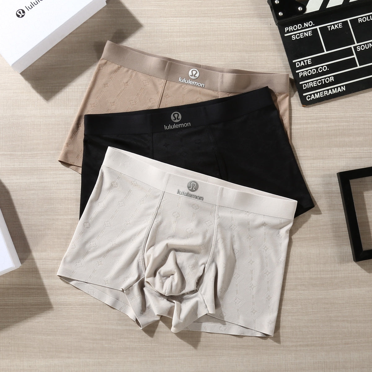 Lululemon Tonal Waistbands Men's Boxer Briefs - 3-Piece Box
