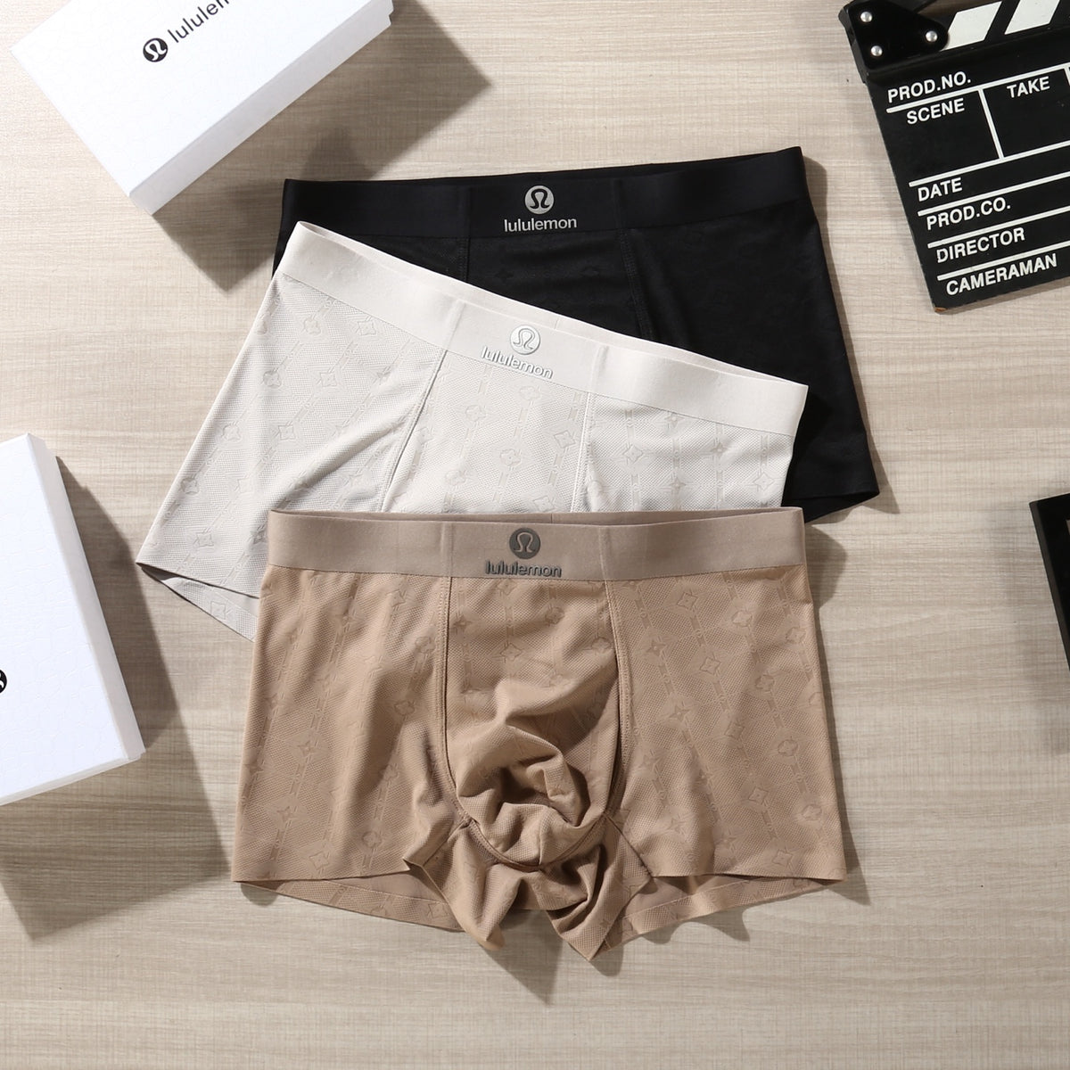 Lululemon Clean Waistbands Men's Boxer Briefs - 3-Piece Box