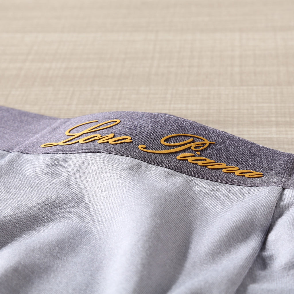 Loro Piana Script Details Men's Boxer Briefs - 3-Piece Box