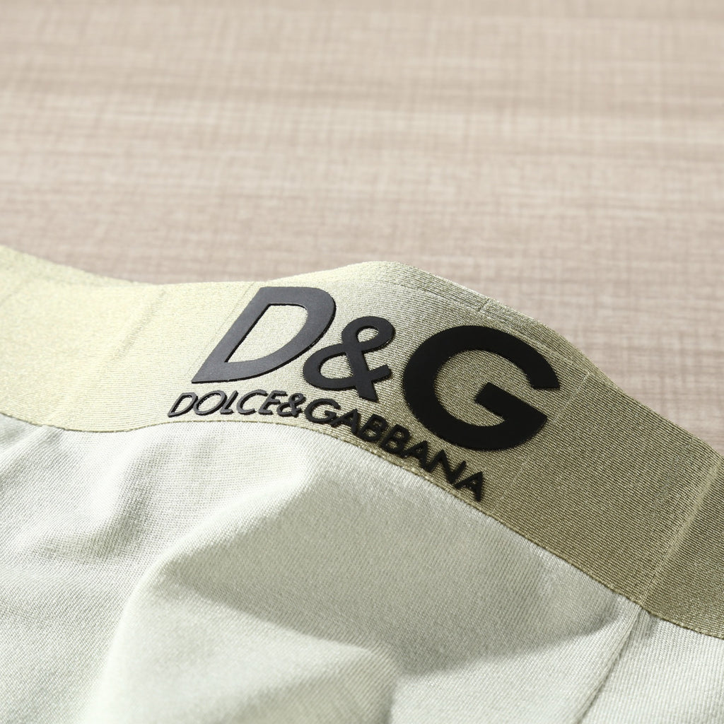 Dolce & Gabbana Contrast Logo Waistbands Men's Boxer Briefs - 3-Piece Box