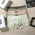 Dolce & Gabbana Logo Waistbands Men's Boxer Briefs - 3-Piece Box