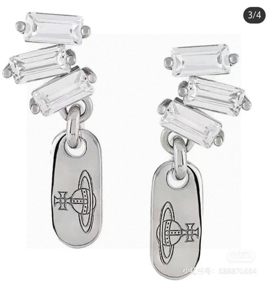 Orb Stud Earrings in Polished Metal-Tone – Design 004 main product view