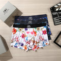 Balenciaga Colourful Floral Graphics Men's Boxer Briefs - 3-Piece Box