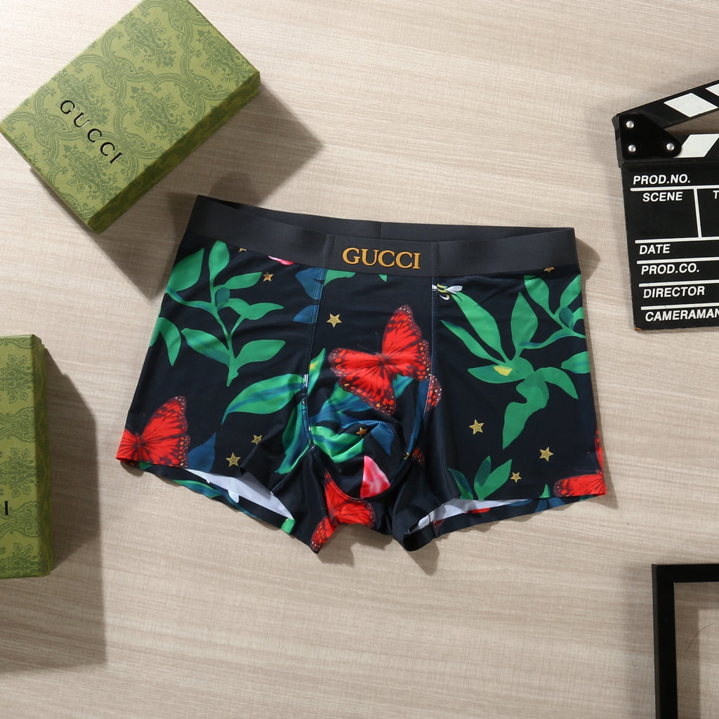 Gucci Colourful Floral Graphics Men's Boxer Briefs - 3-Piece Box