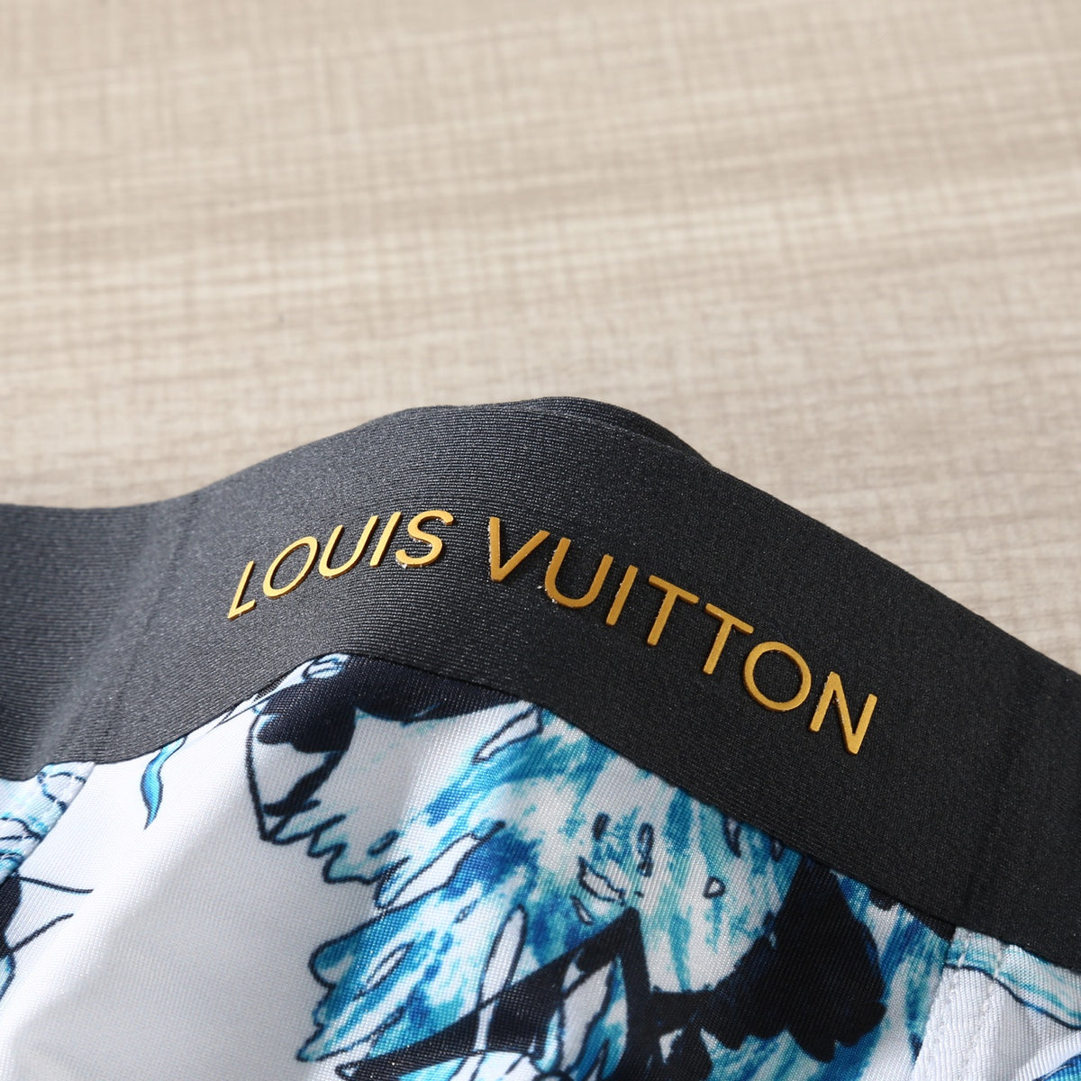 Louis Vuitton Floral And Initial Motifs Men's Boxer Briefs - 3-Piece Box