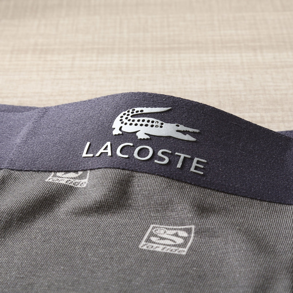 Lacoste Small Crocodile Details Men's Boxer Briefs - 3-Piece Box
