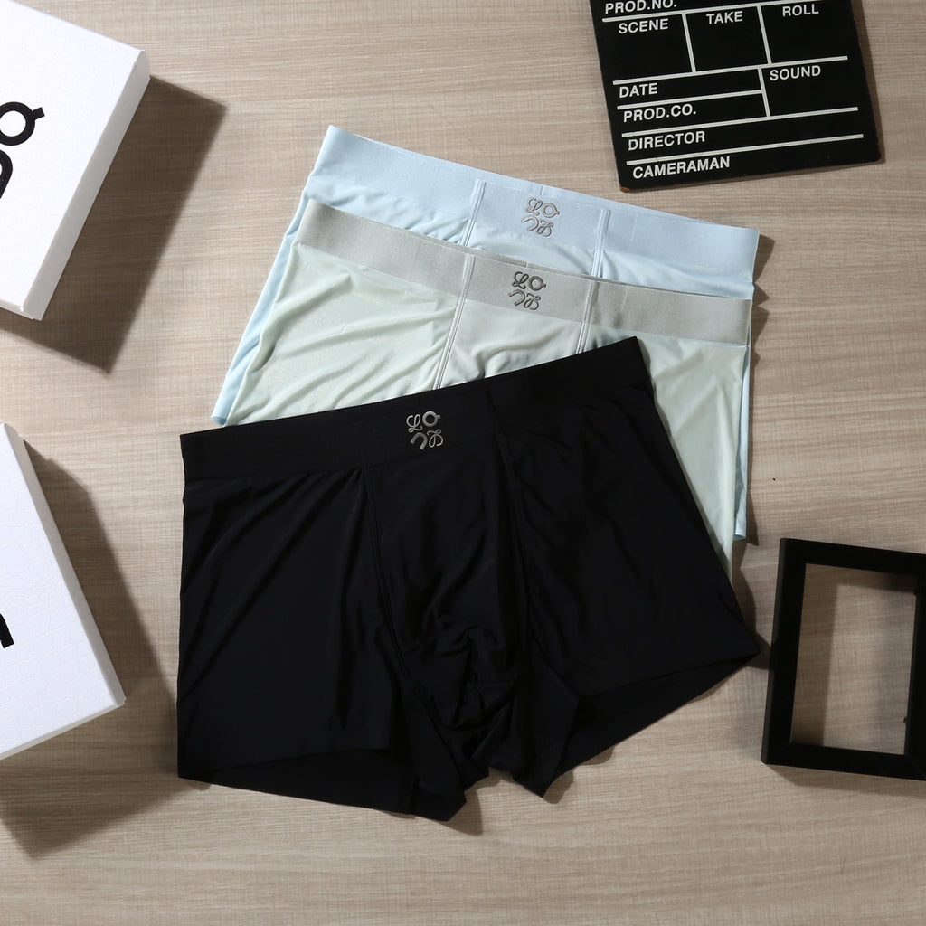 On Clean Logo Waistbands Men's Boxer Briefs - 3-Piece Box