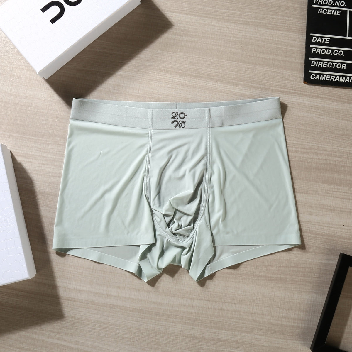 On Clean Logo Waistbands Men's Boxer Briefs - 3-Piece Box