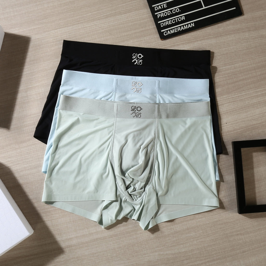 On Clean Logo Waistbands Men's Boxer Briefs - 3-Piece Box