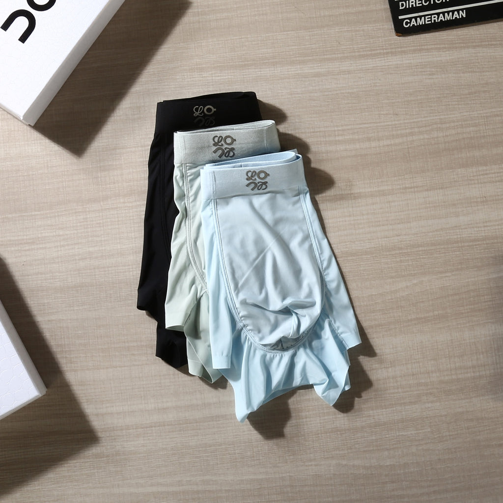 On Clean Logo Waistbands Men's Boxer Briefs - 3-Piece Box