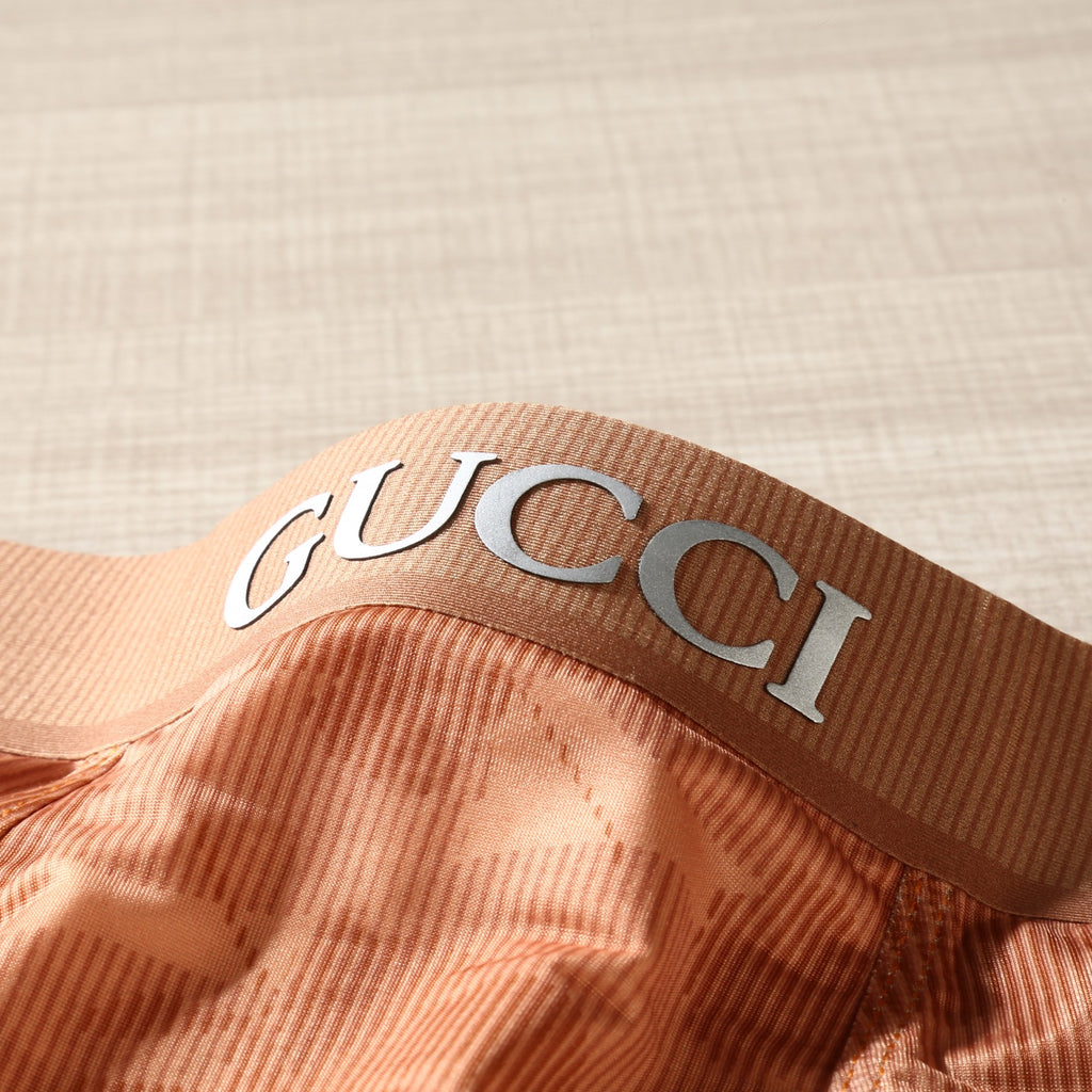 Gucci Tonal Logo Waistbands Men's Boxer Briefs - 3-Piece Box