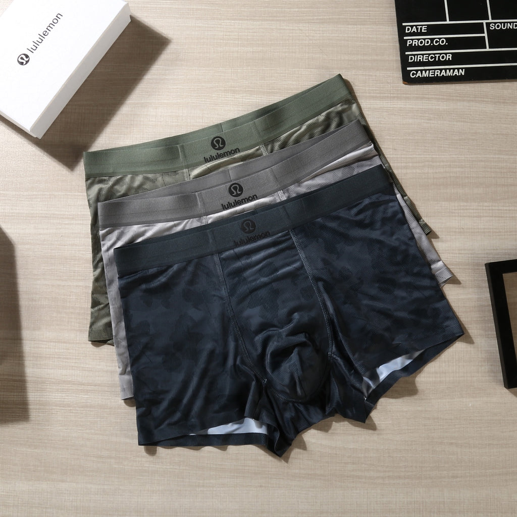 Lululemon Tonal Logo Waistbands Men's Boxer Briefs - 3-Piece Box