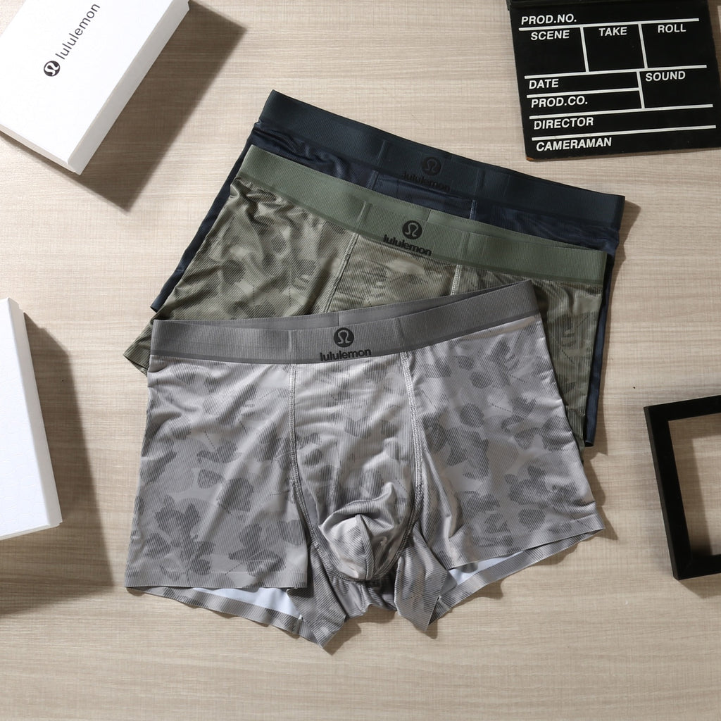 Lululemon Tonal Logo Waistbands Men's Boxer Briefs - 3-Piece Box