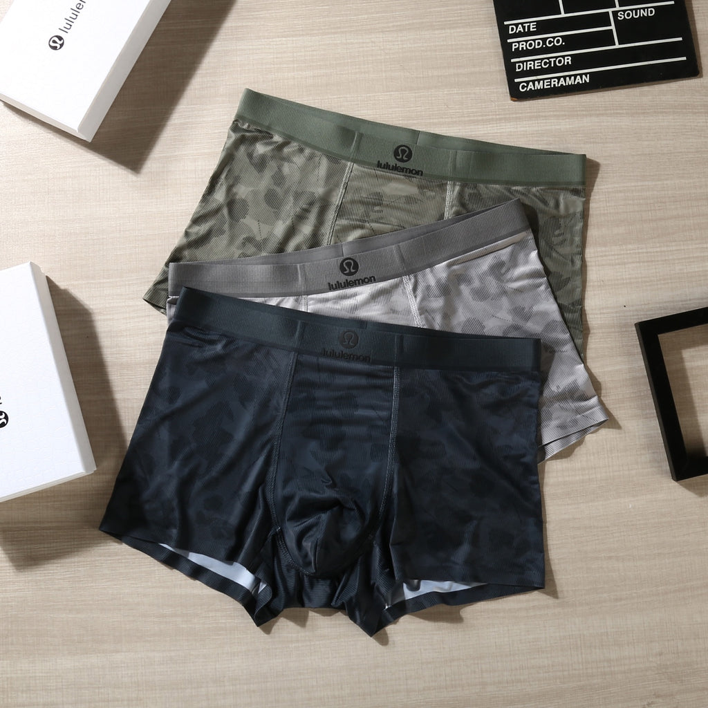 Lululemon Tonal Logo Waistbands Men's Boxer Briefs - 3-Piece Box