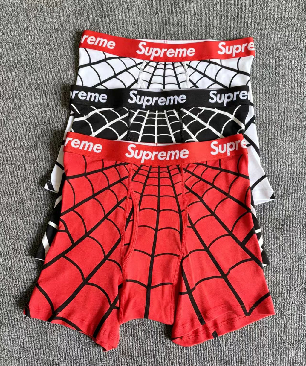 Supreme Graphic Men's Boxer Briefs - 1-Piece Box