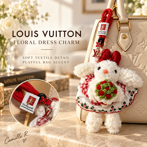 Louis Vuitton bag motif keychain Design 028 lifestyle featured image