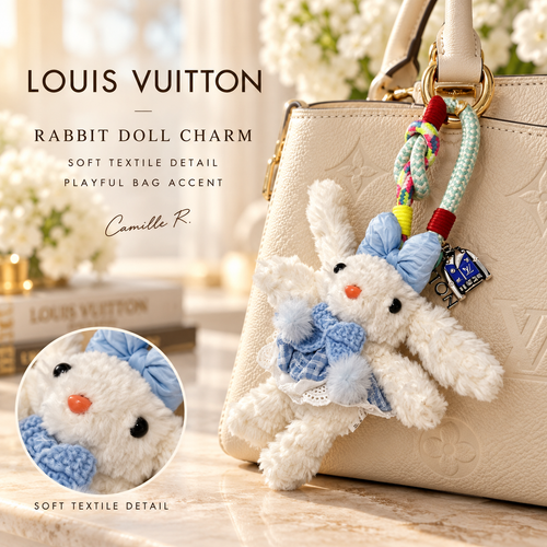 Louis Vuitton bag motif keychain Design 029 lifestyle featured image